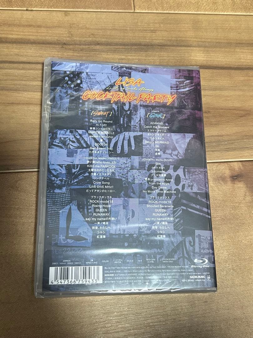 LISA ライブ Blu-ray 会員限定早期特典、先着購入者特典つき