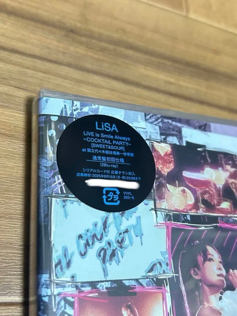 LISA ライブ Blu-ray 会員限定早期特典、先着購入者特典つき