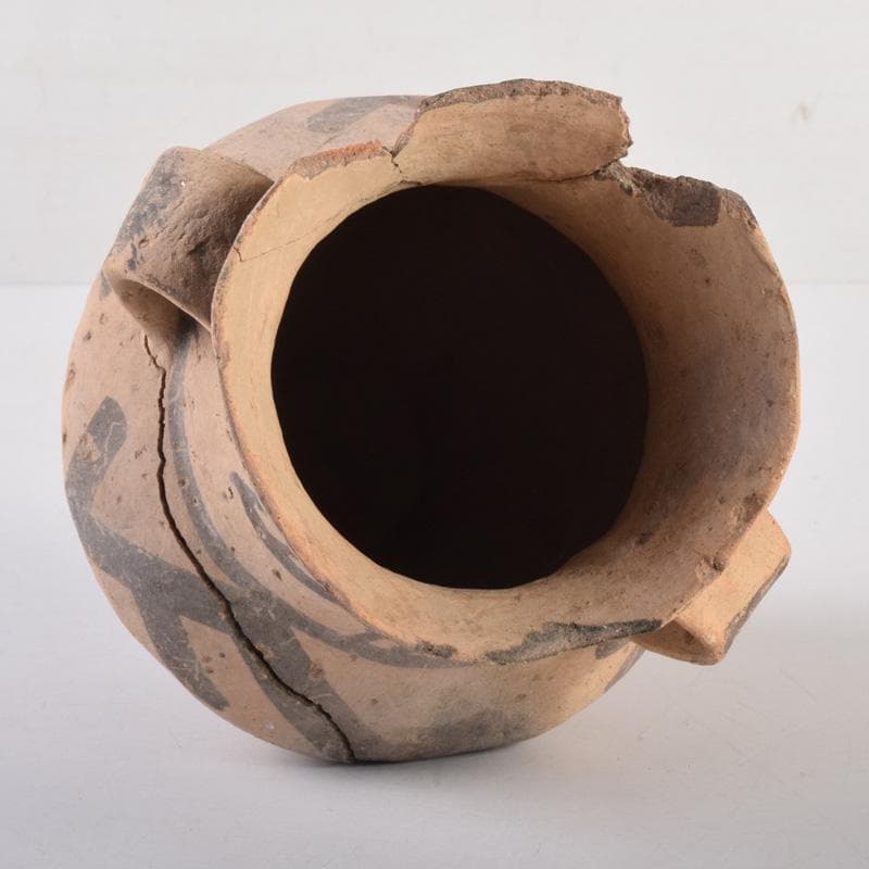 タイ古陶磁 バンチェン土器 アンダーソン土器 彩文土器 双耳壷 C 8327