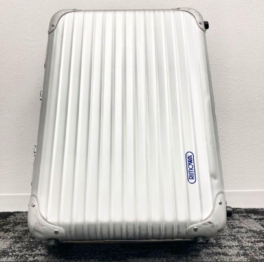 RIMOWA リモワ トパーズ オリジナル 32L アルミキャリー 青ロゴ 青ロゴ
