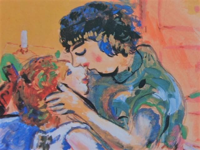 マルク・シャガール【MATERNITE BELLA ET IDA】