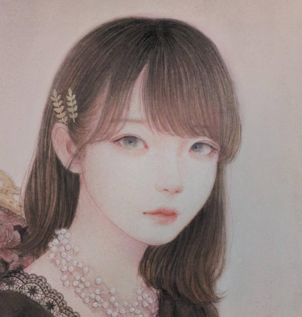 むらまつちひろ、「脳しんとう」、希少画集・額装画、日本製・新品額縁