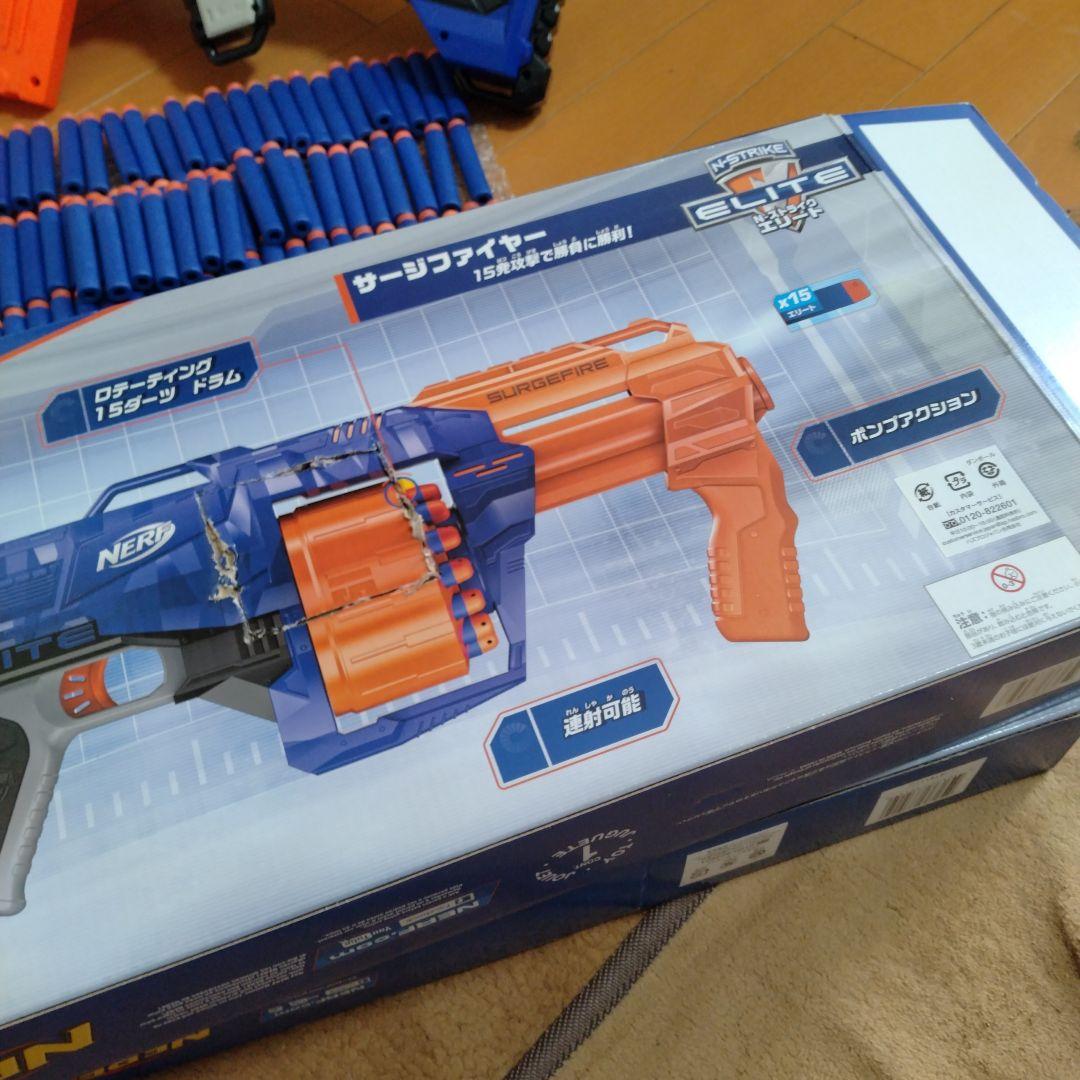 ナーフ（サージファイヤーとデルタトルーパーのセット）ダーツ80個付き