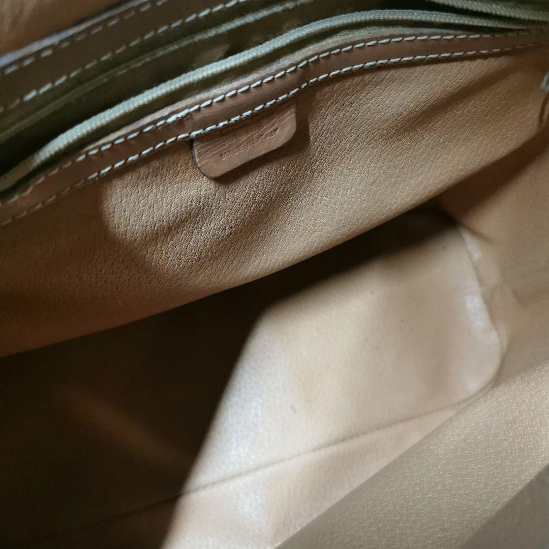 セリーヌ ショルダーバッグ PVC レザー サークル金具 マカダム