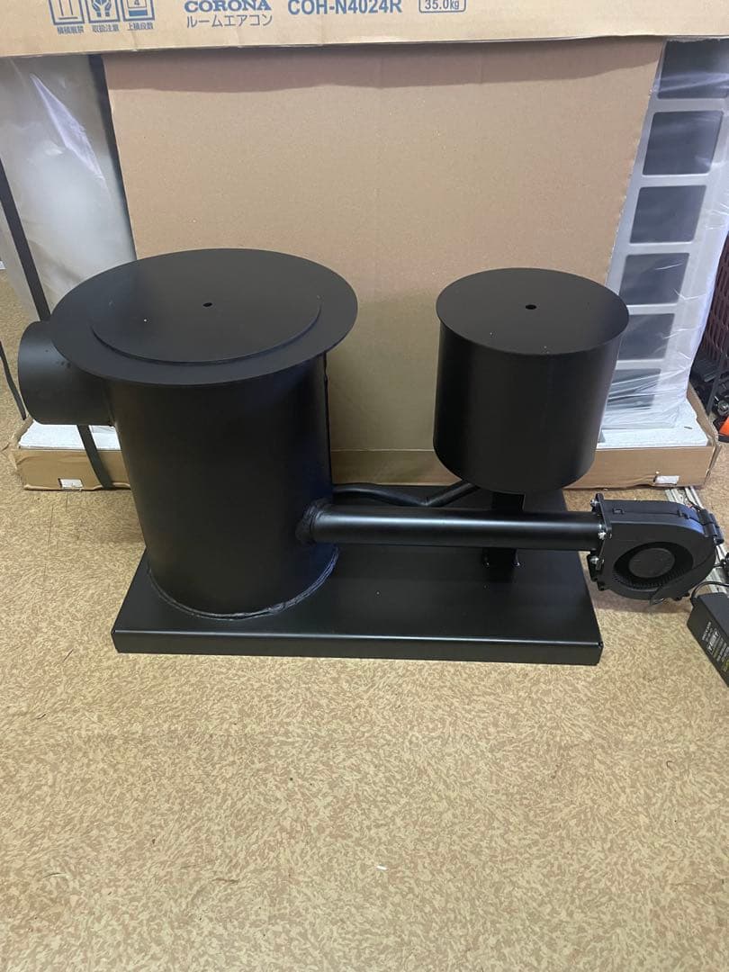 廃油ストーブ 耐熱塗装 高品質 送風機付き