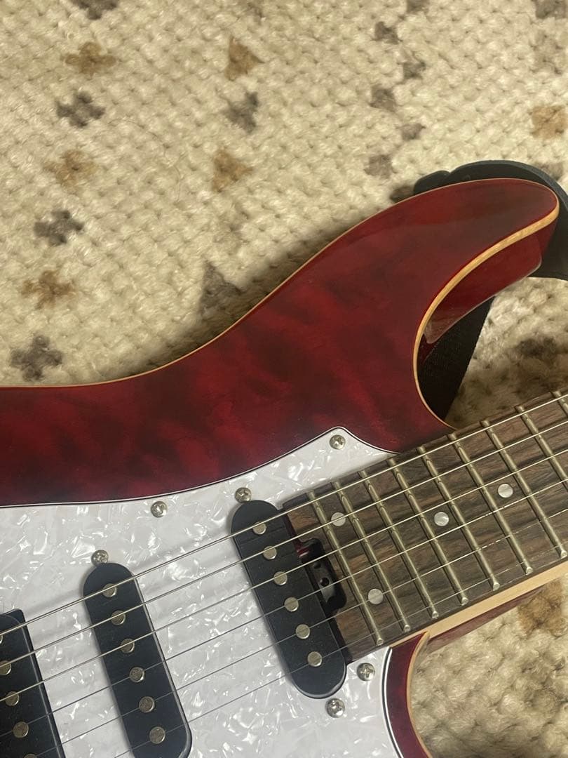 Grass Roots エレキギター レッド