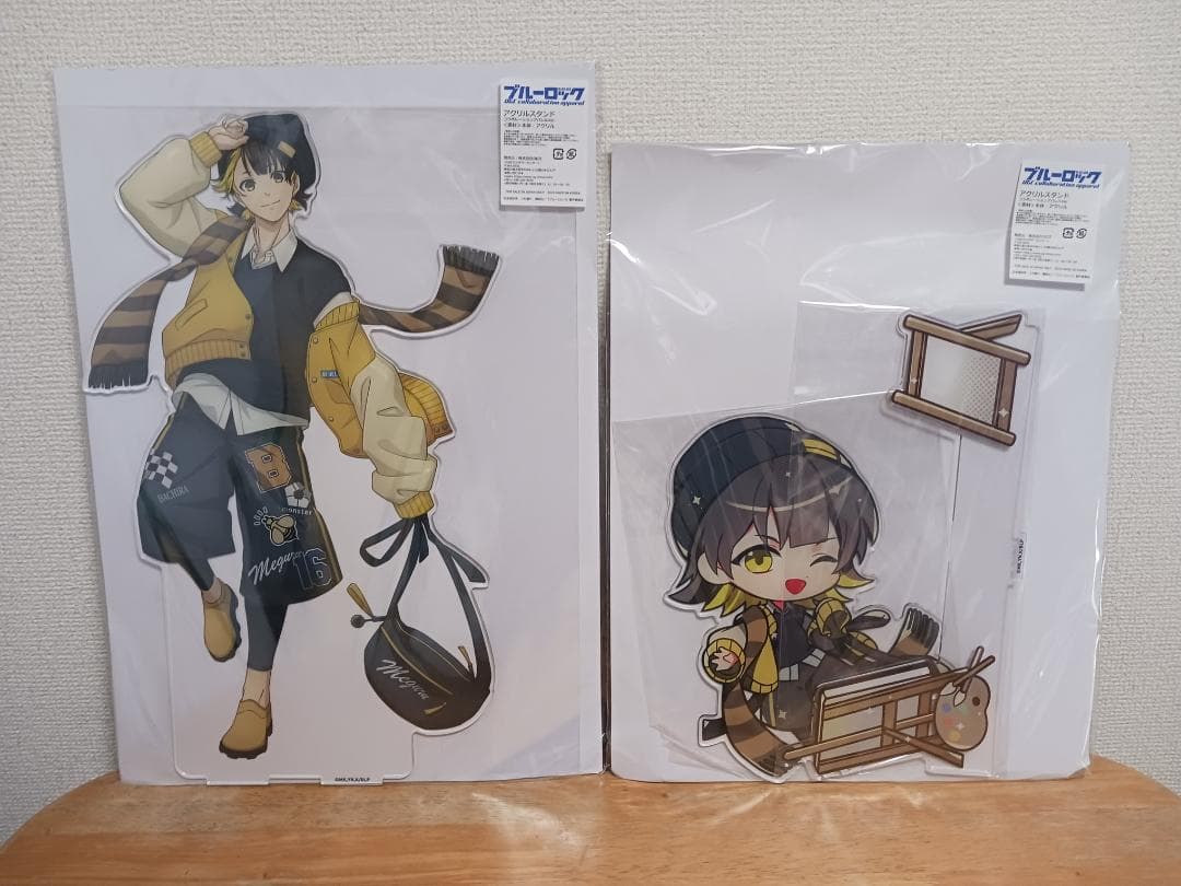 ブルーロック UGCコラボ アパレル「蜂楽 廻」BIGアクリルスタンド Wセット