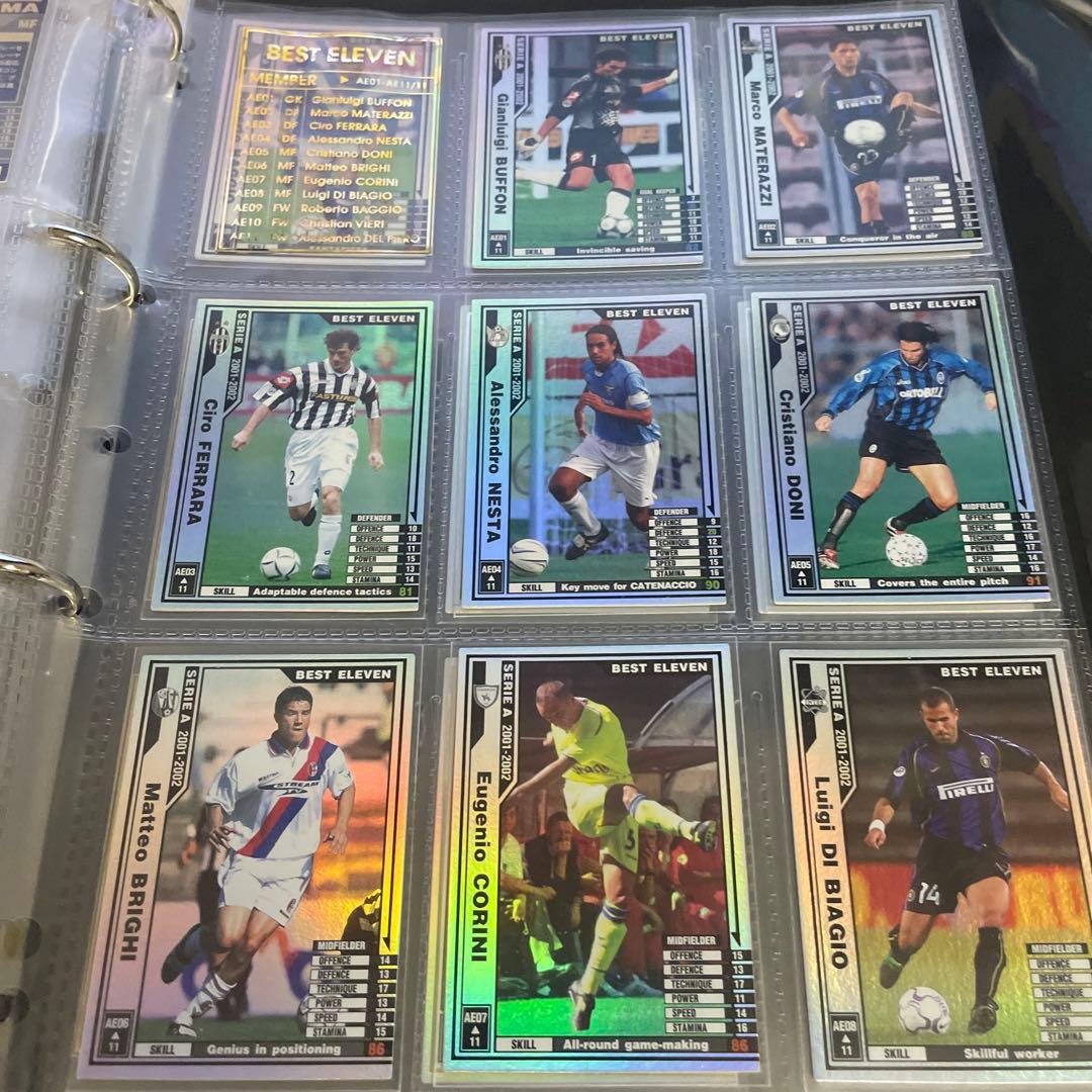 wccf footista 2001-2002 フルコンプ バインダー