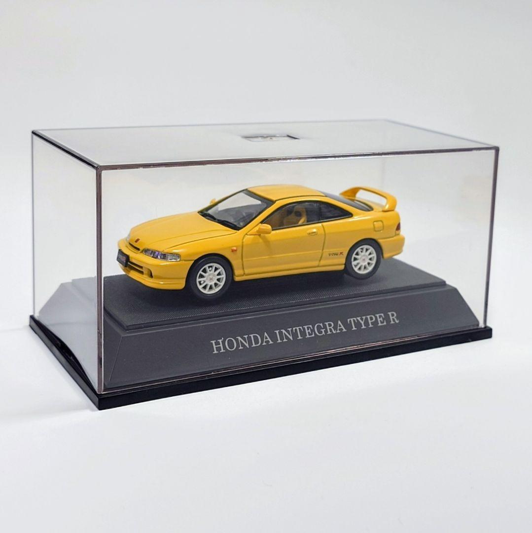 ミニカー EBBRO 1/43 HONDA INTEGRA TYPE-R YELLOW