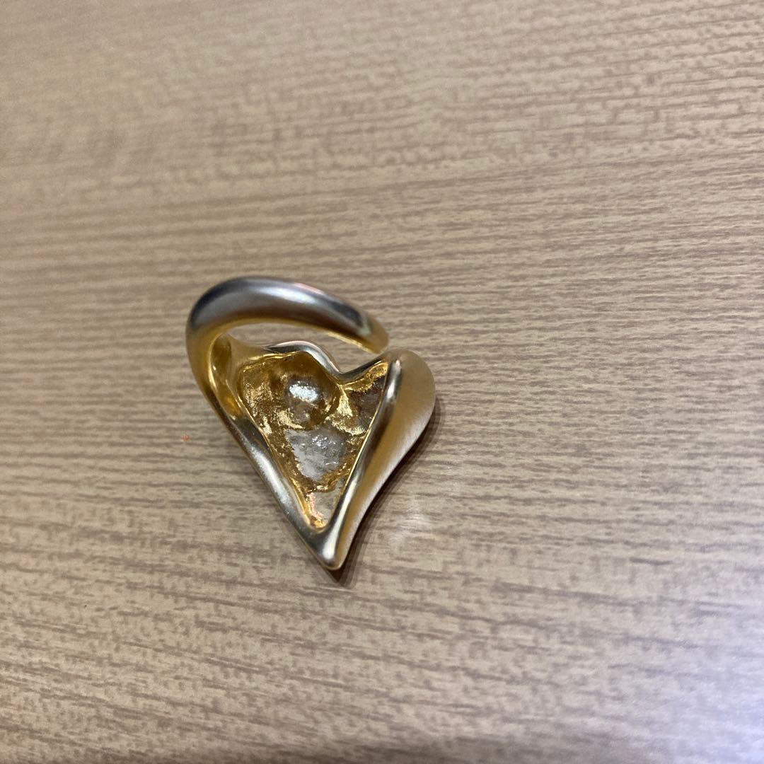 Soierie ソワリー　ハートピンキーリング