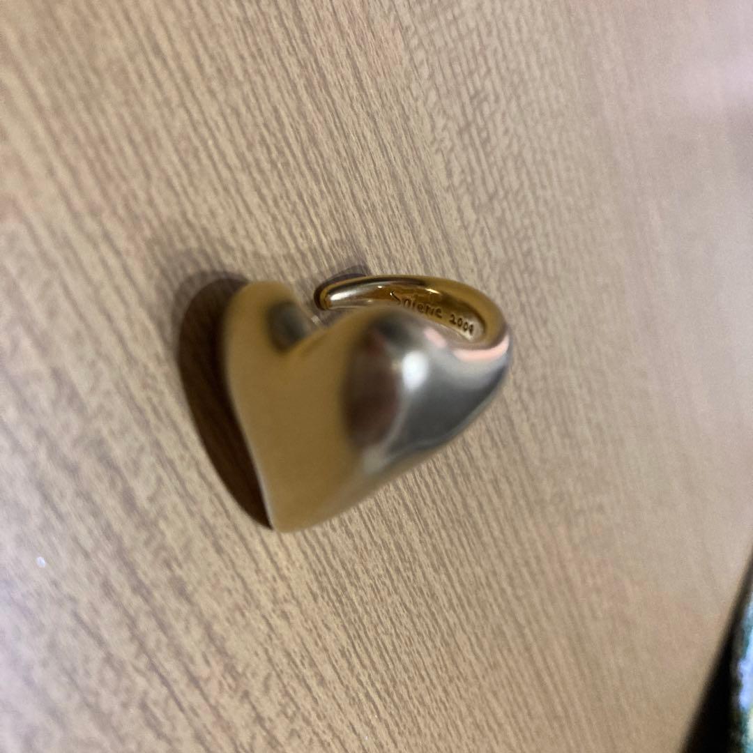 Soierie ソワリー　ハートピンキーリング