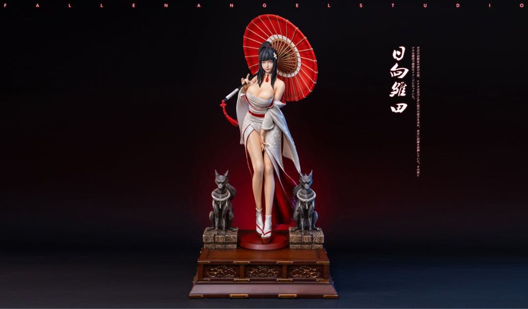 正規品　ナルト　日向ヒナタ　1/4 海外ガレージキット　スタチュー