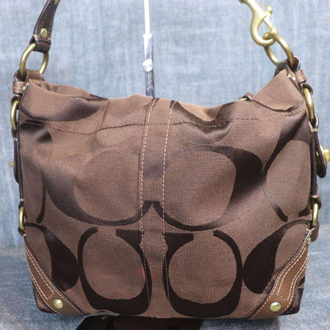 バッグ COACH Signature shoulder bag accessory
