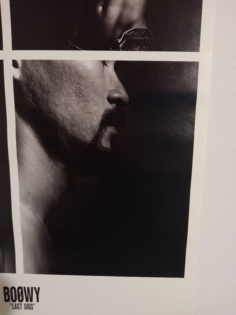 メ*0様 BOØWY「 LAST GIGS 」モノクロポスター - メルカリ