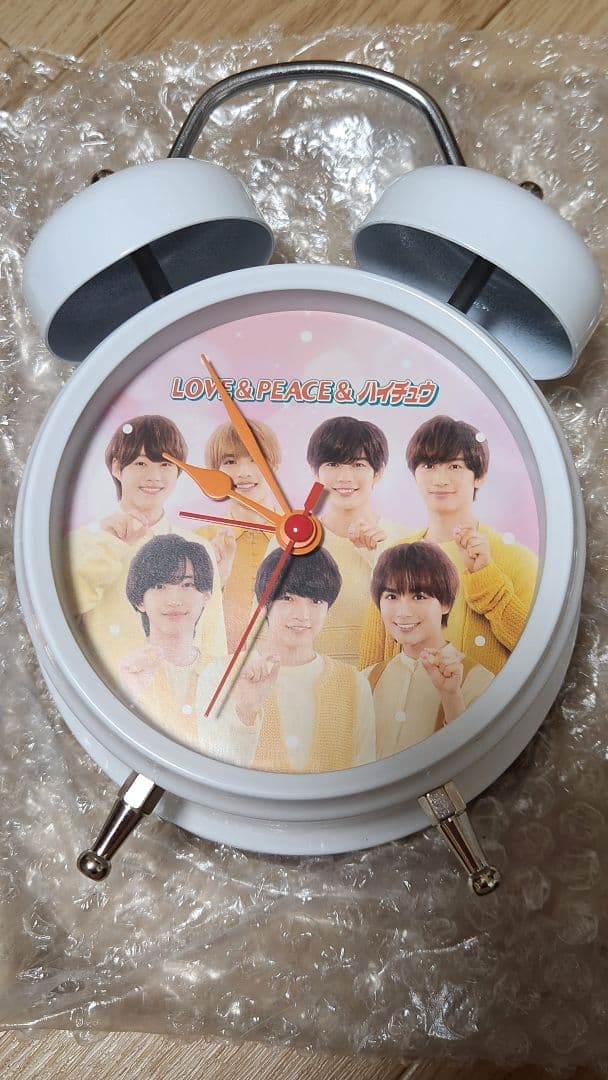 限定】なにわ男子 目覚まし時計