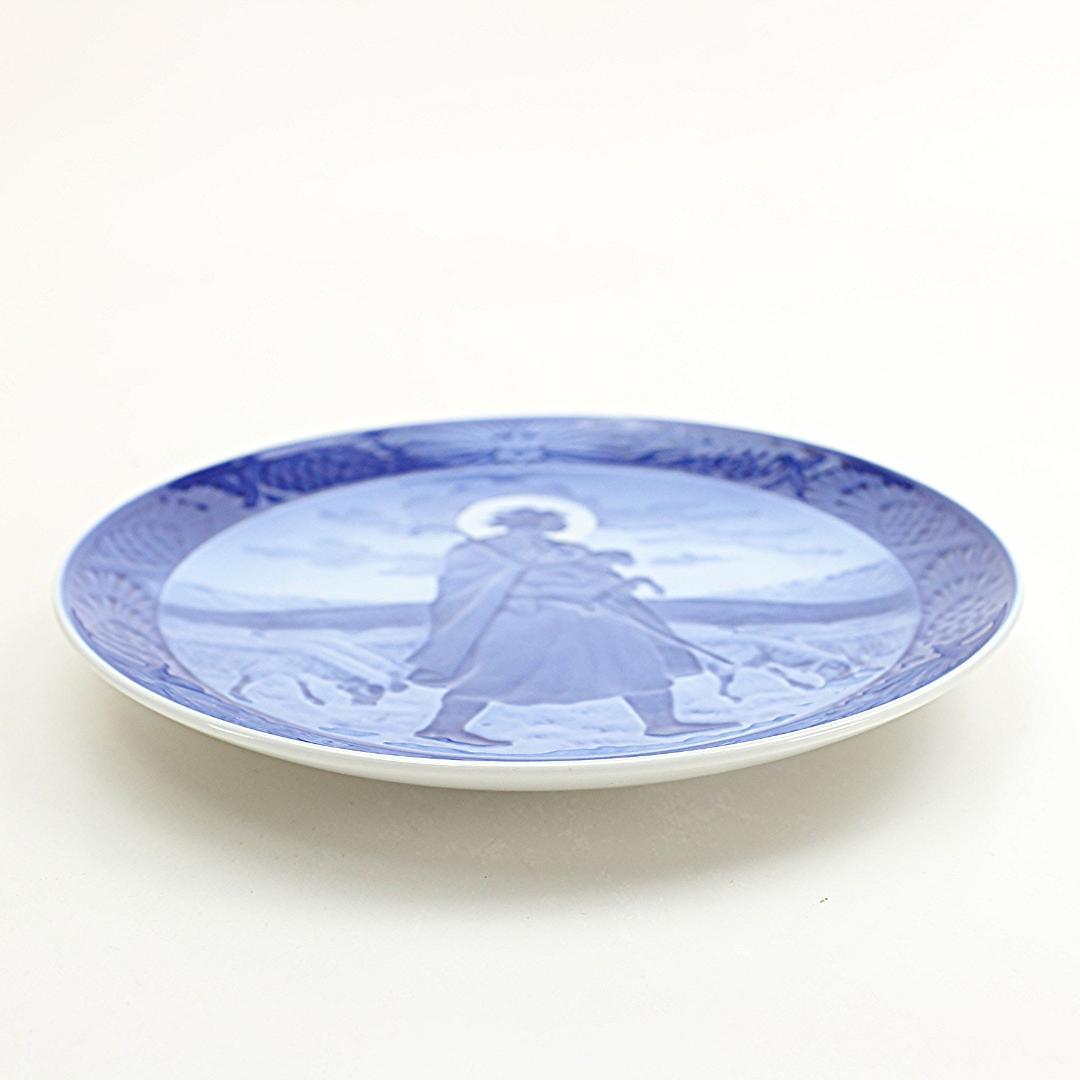 1957年 「羊と羊飼い」 イヤープレート ロイヤルコペンハーゲン 北欧