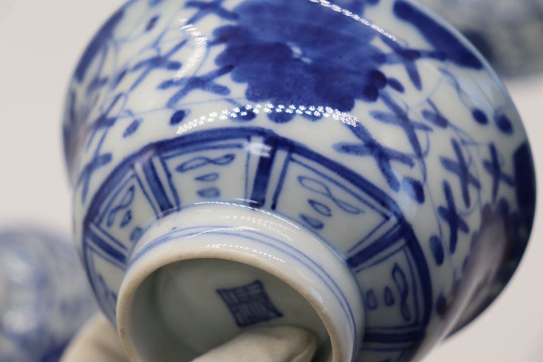 中国 清時代 染付お碗6点 送料込み0211 - メルカリ