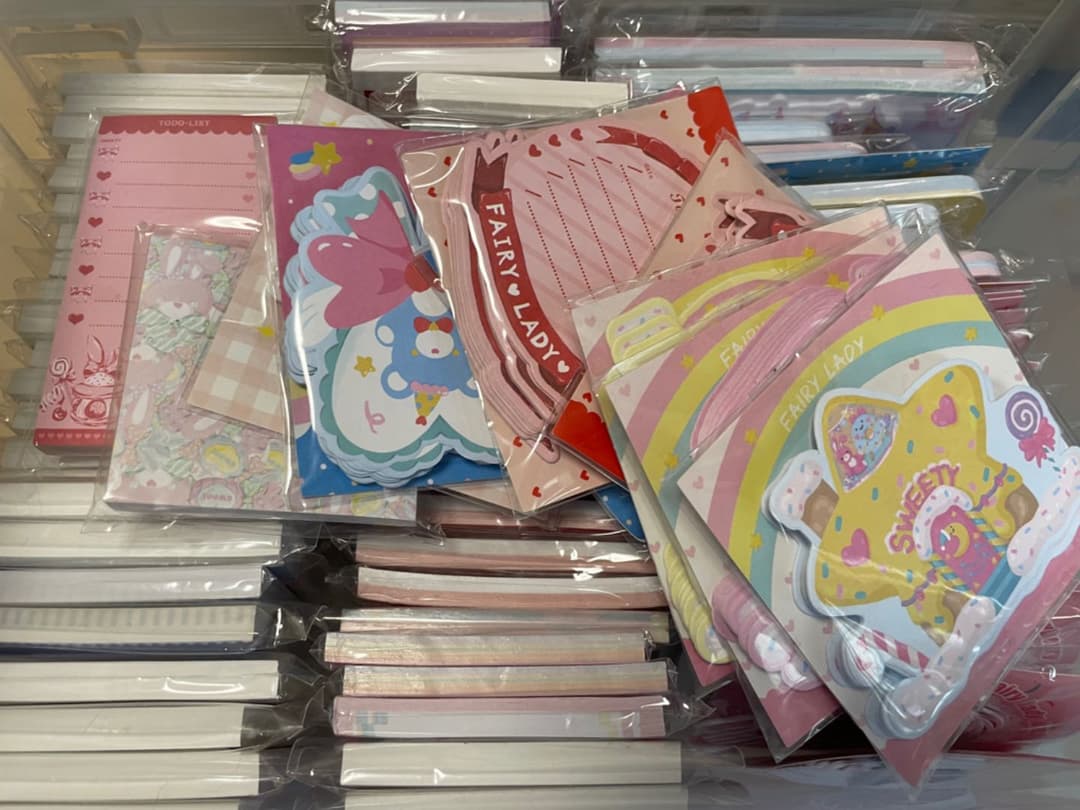 fairy セール lady メモ帳まとめ売り