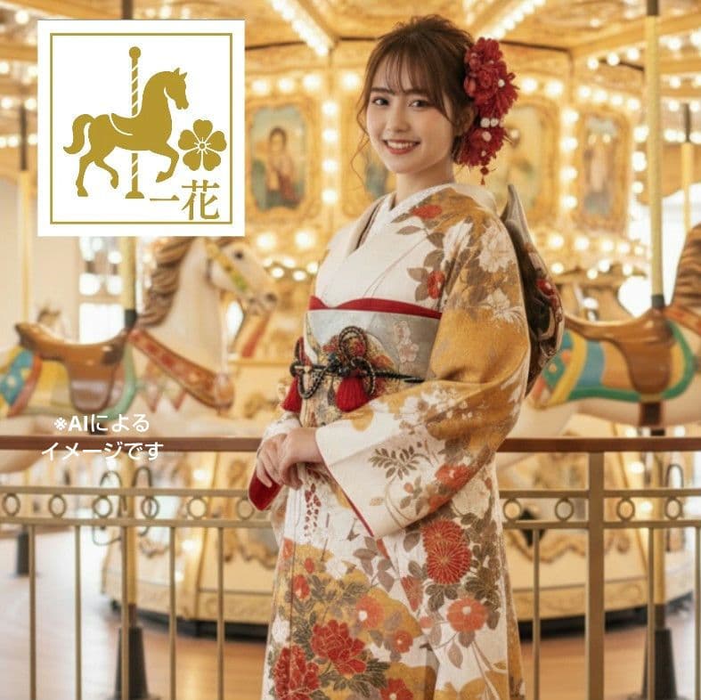 よっこ様 423.振袖7点セット正絹 フルセット 成人式 - メルカリ