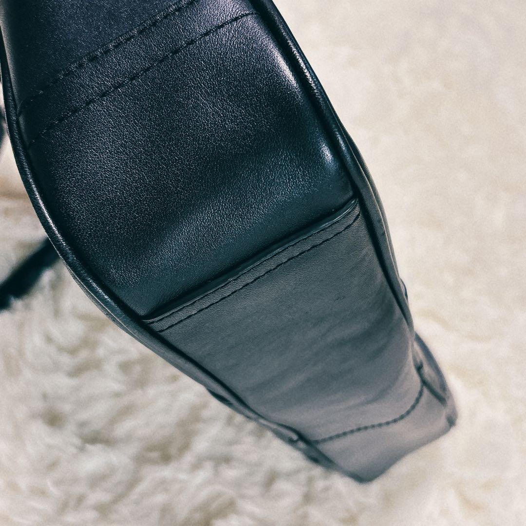 COACH ビジネスバッグ 71066 ブリーフケース レザー 黒