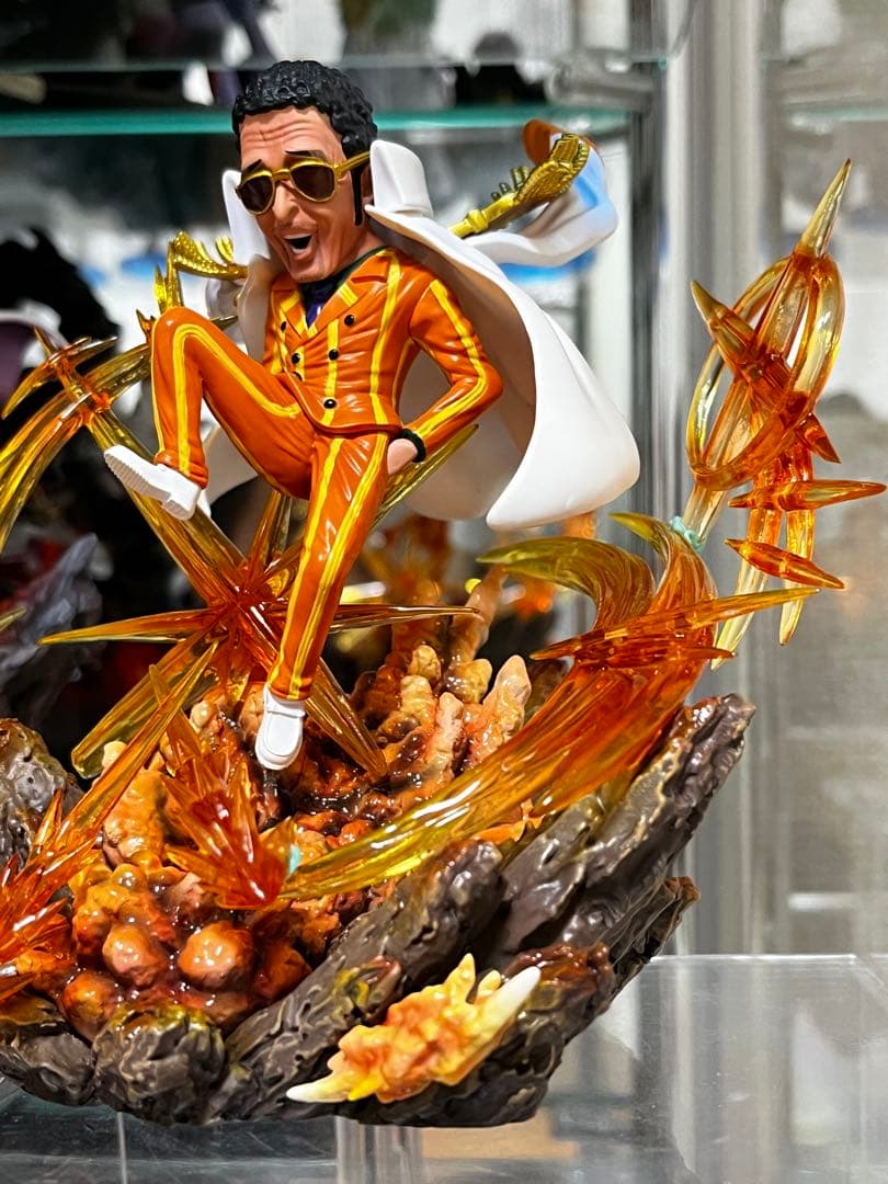 ワンピース　フィギュア　黄猿　ボルサリーノ　海軍大将　ガレージキット　海外