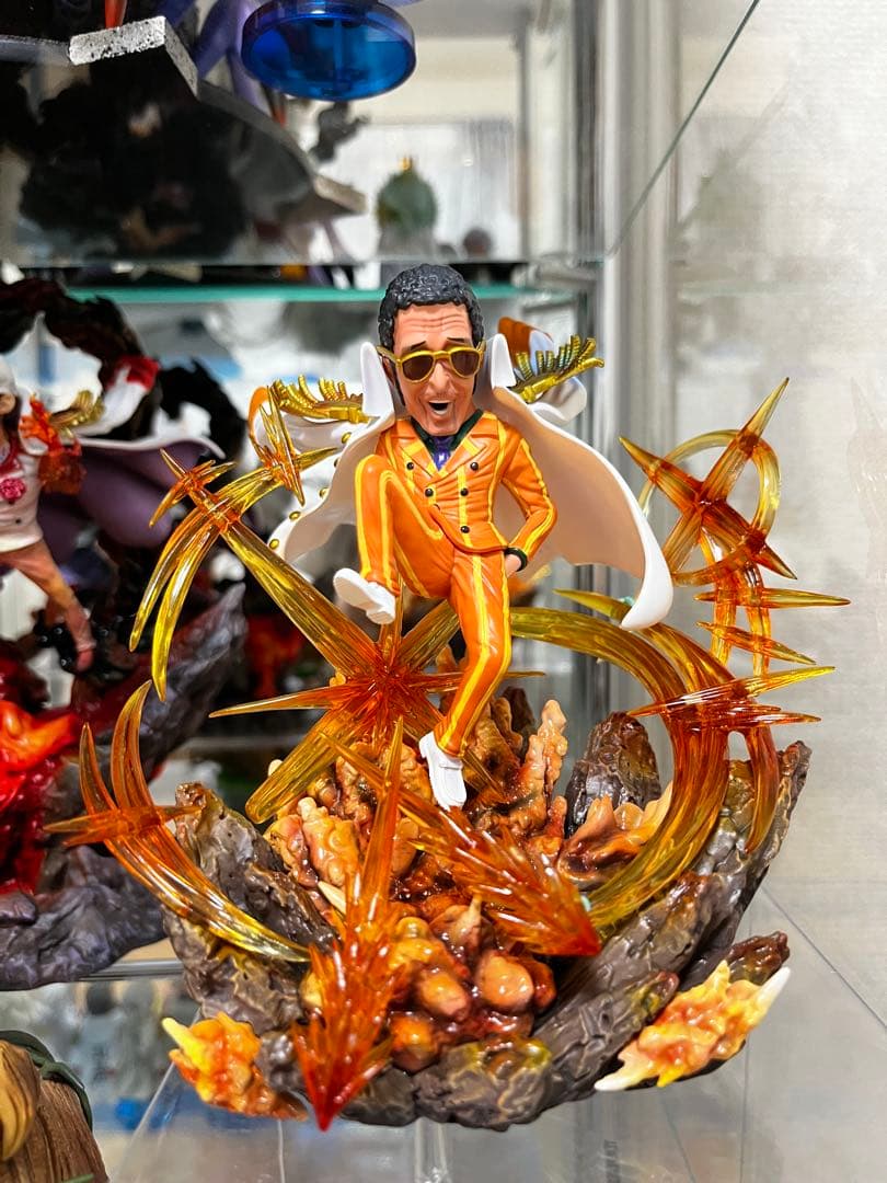 ワンピース　フィギュア　黄猿　ボルサリーノ　海軍大将　ガレージキット　海外