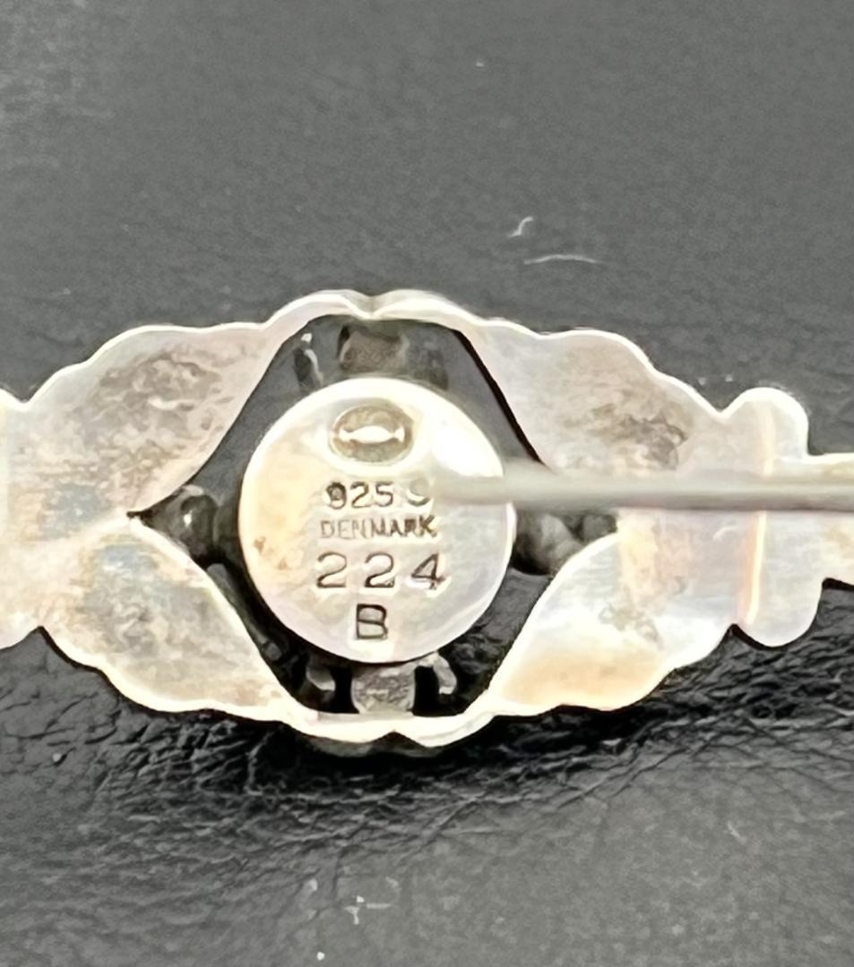 JEORG JENSEN シルバー925 ブローチ 224B デンマーク製
