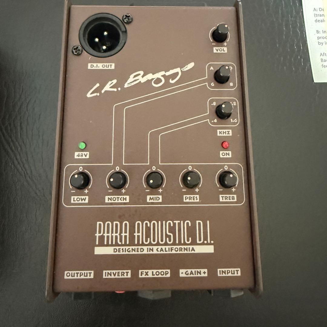 【よ】L.R.Baggs Para Acoustic D.I. 国内正規品