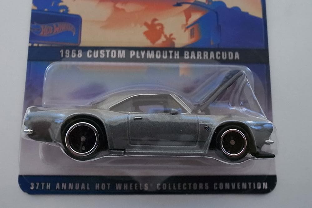 限定4000☆ホットウィール コンベンション ディナーカー プリムス バラクーダ