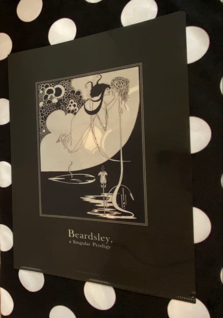 オブリービアズリー展 トートバッグ-クリアファイルセット