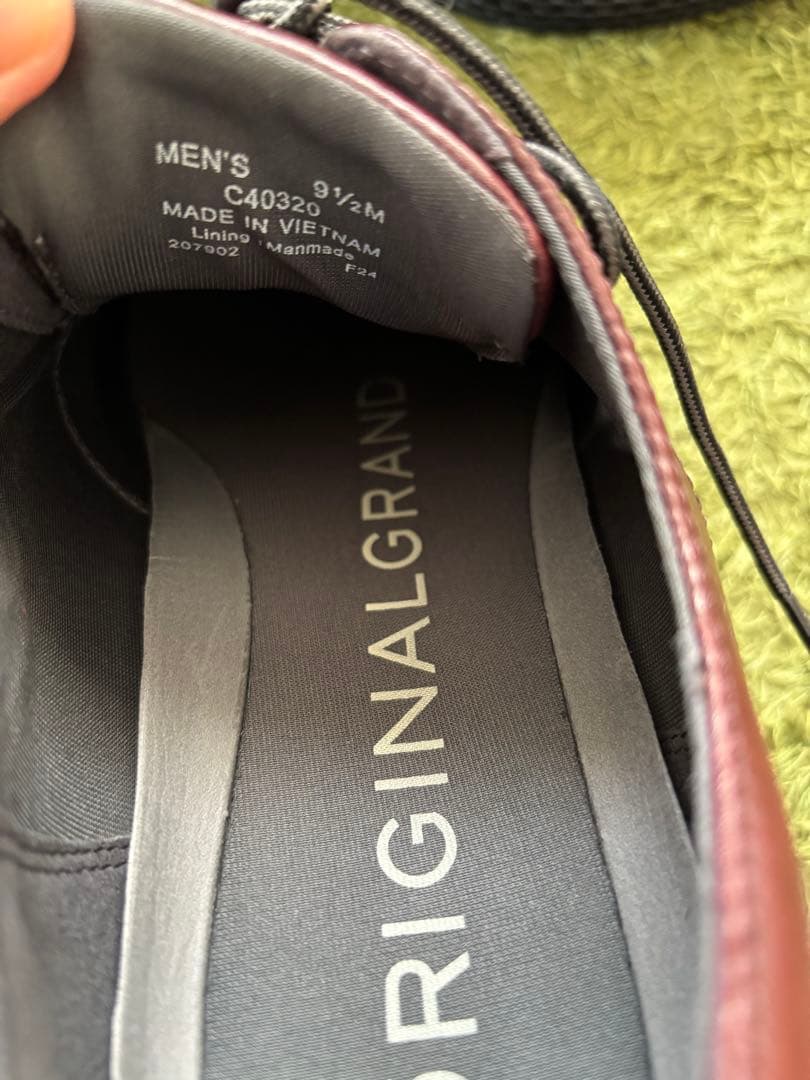 コールハーン　ルナグランド　ウィングチップ　ドレスシューズ9.5M 27.5cm