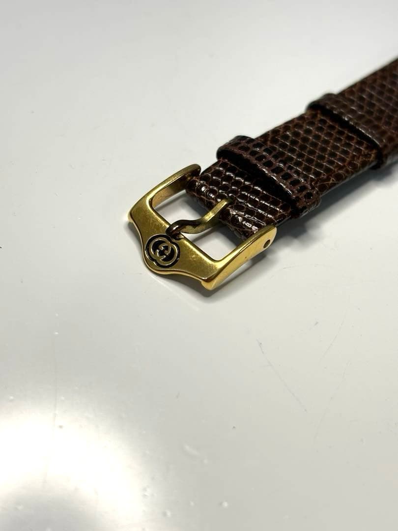 【新品電池】GUCCI グッチ シェリーライン ユニセックス ヴィンテージ腕時計