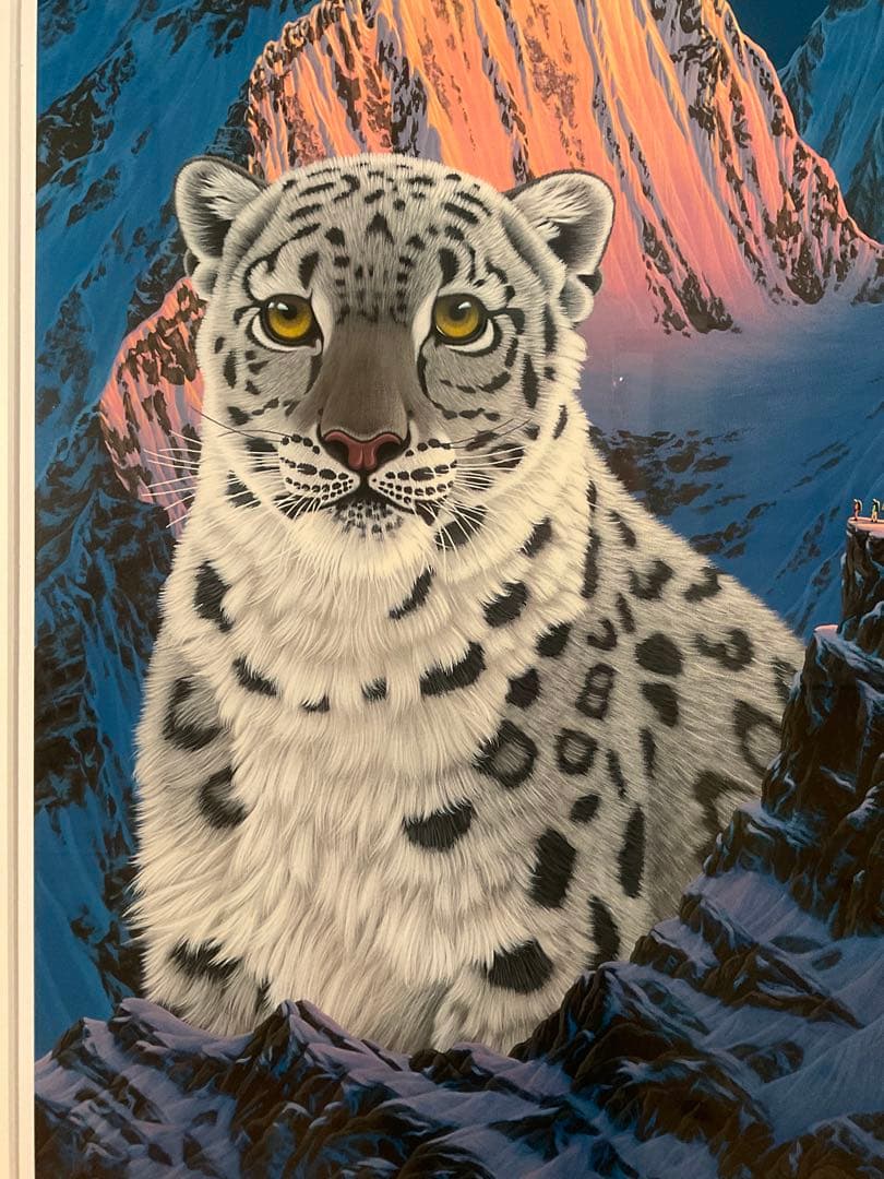 シム・シメール 「ワン・ウィズ・ザ・マウンテン」 ジークレー 直筆