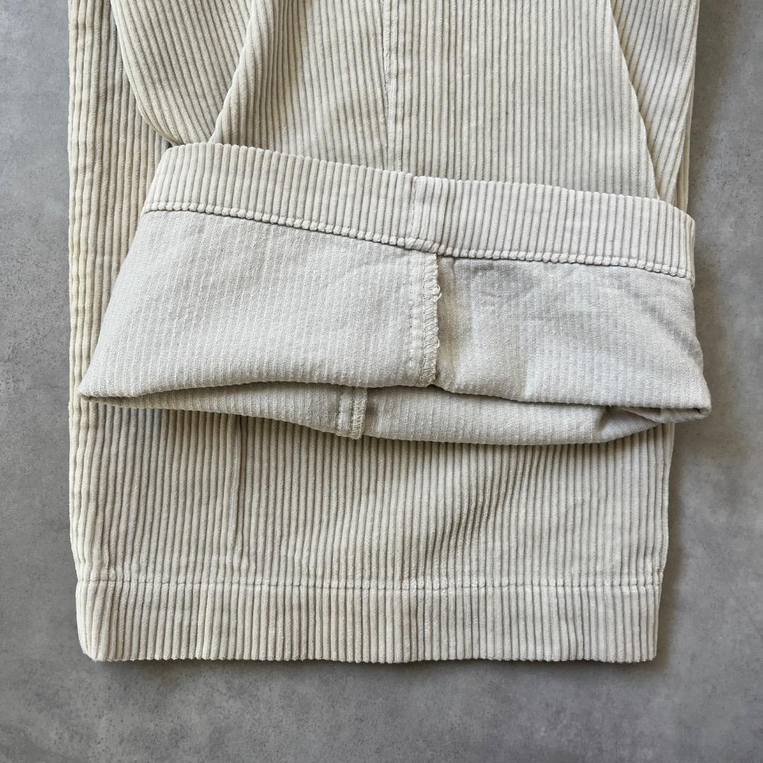 ポロラルフローレン W36 コーデュロイ ポロチノ 古着 90s 白 18214の