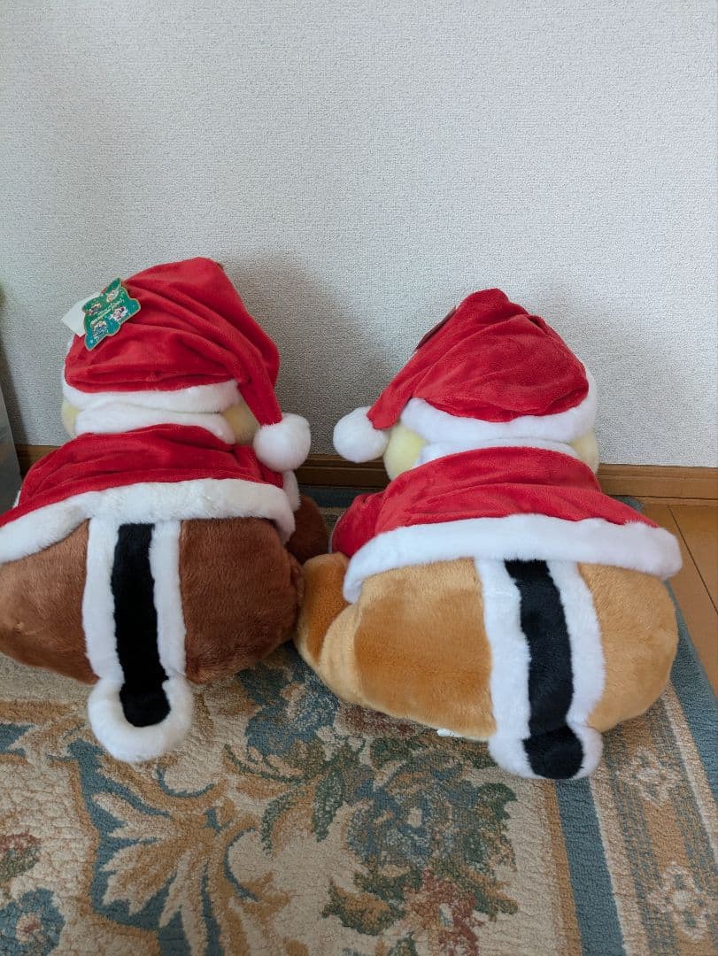 チップとデール サンタぬいぐるみ 2004年