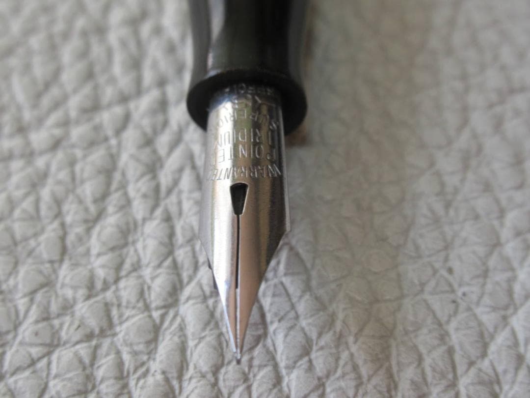 ◇未使用 1950年頃◇MEKARS『PERLITE』セルロイド製 ペン先細字