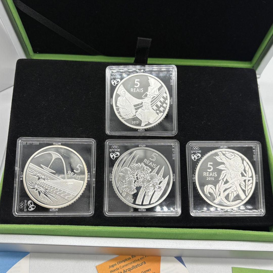 Rio Olympic 2016 銀貨 記念コイン4種 リオ オリンピック