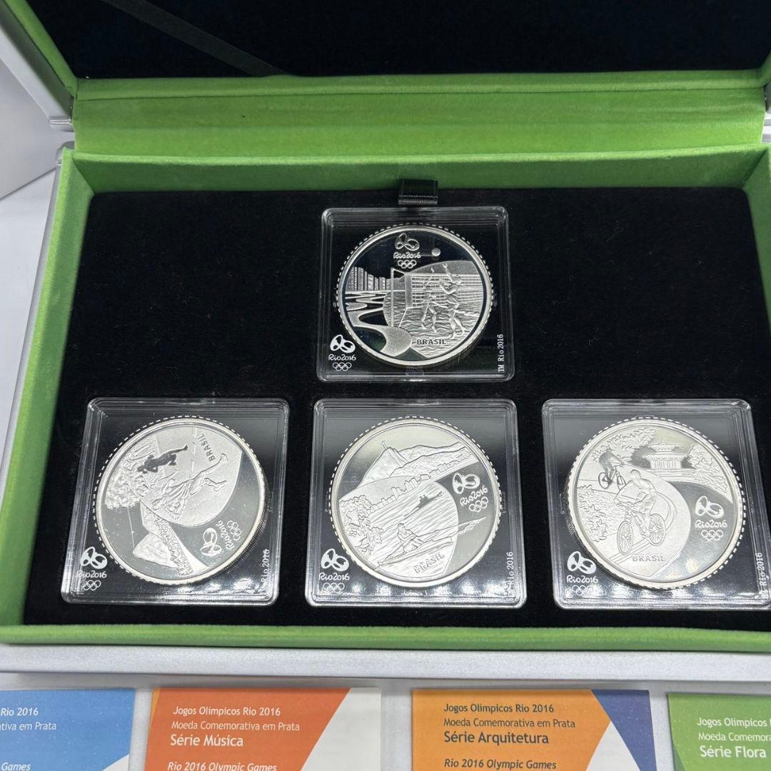 Rio Olympic 2016 銀貨 記念コイン4種 リオ オリンピック