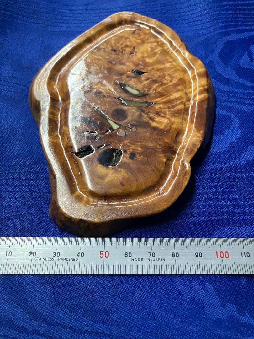 木製台座 自然形状 ブラウン - メルカリ