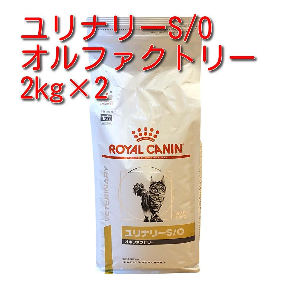 ロイヤルカナン 療法食 猫用 ユリナリーS/O オルファクトリー 2kg×2袋 Amazon | ロイヤルカナン 猫 キャットフード ユリナリー S/O オル