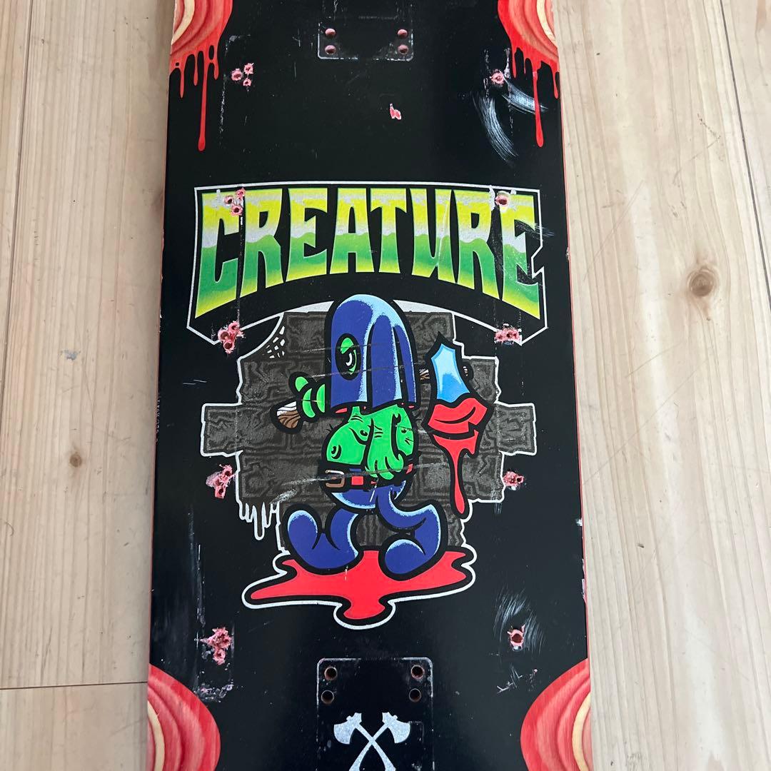 CREATURE、welcomeデッキ　ウィールセット(バラ売り不可)