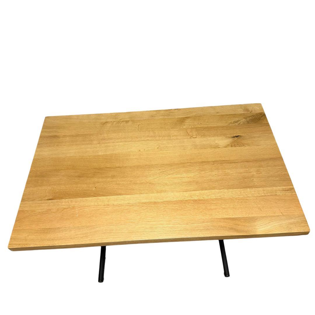 CRASH GATE ダイニングテーブル 無垢風 天然木 110cm