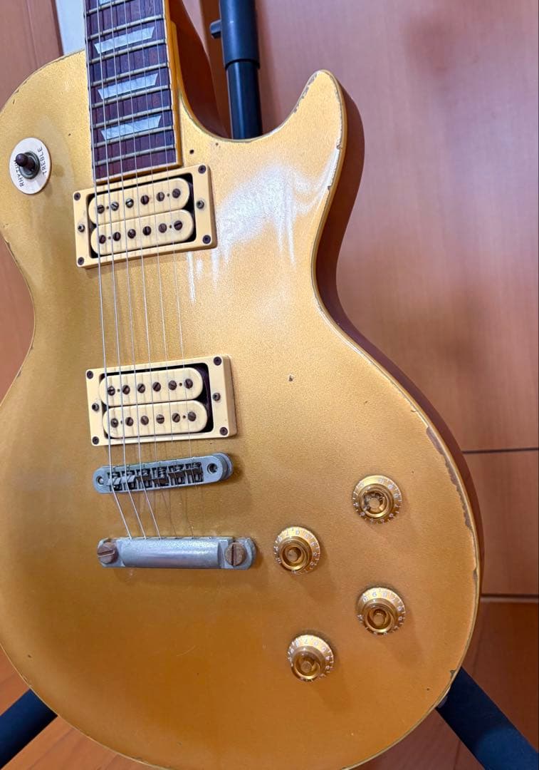 グレコ (ワンオーナー)79年式EG-700 ゴールドトップ 当時のバック