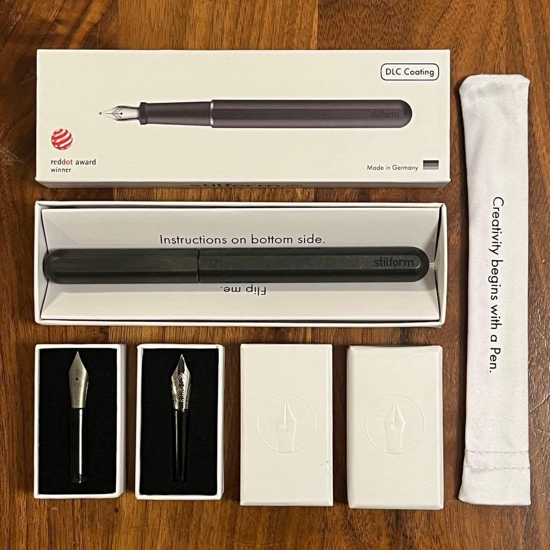 限定特価☆希少【stilform】スティルフォーム オールチタン 最高級万年筆
