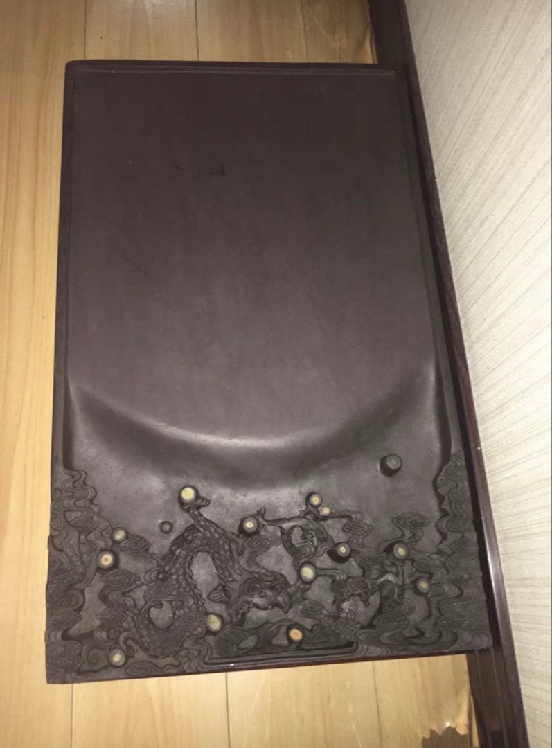 硯　特大サイズ 楽天市場】書道 硯 端渓 歙州硯 長方七吋 HJ47 サイズ：7インチ (幅107