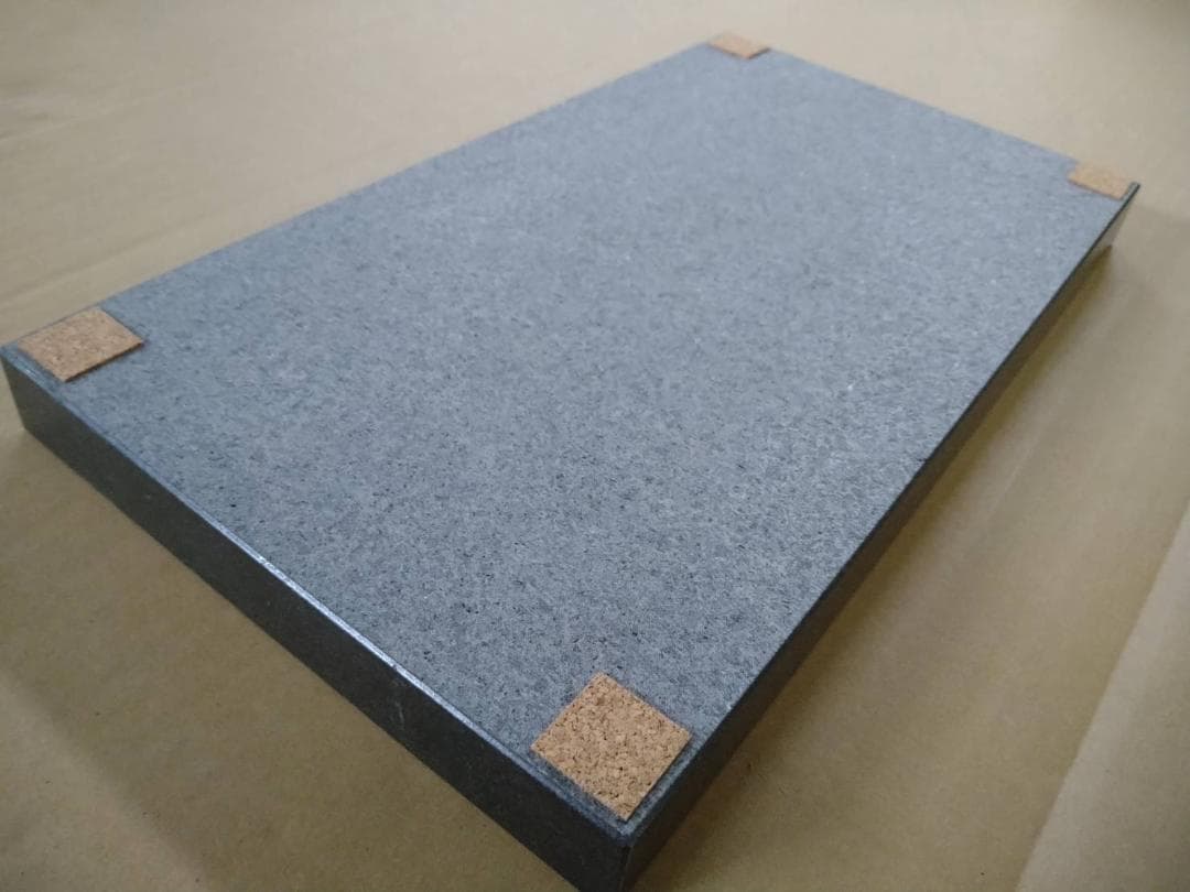 超最高級 天然黒御影石 オーディオボード○350×195×27○5