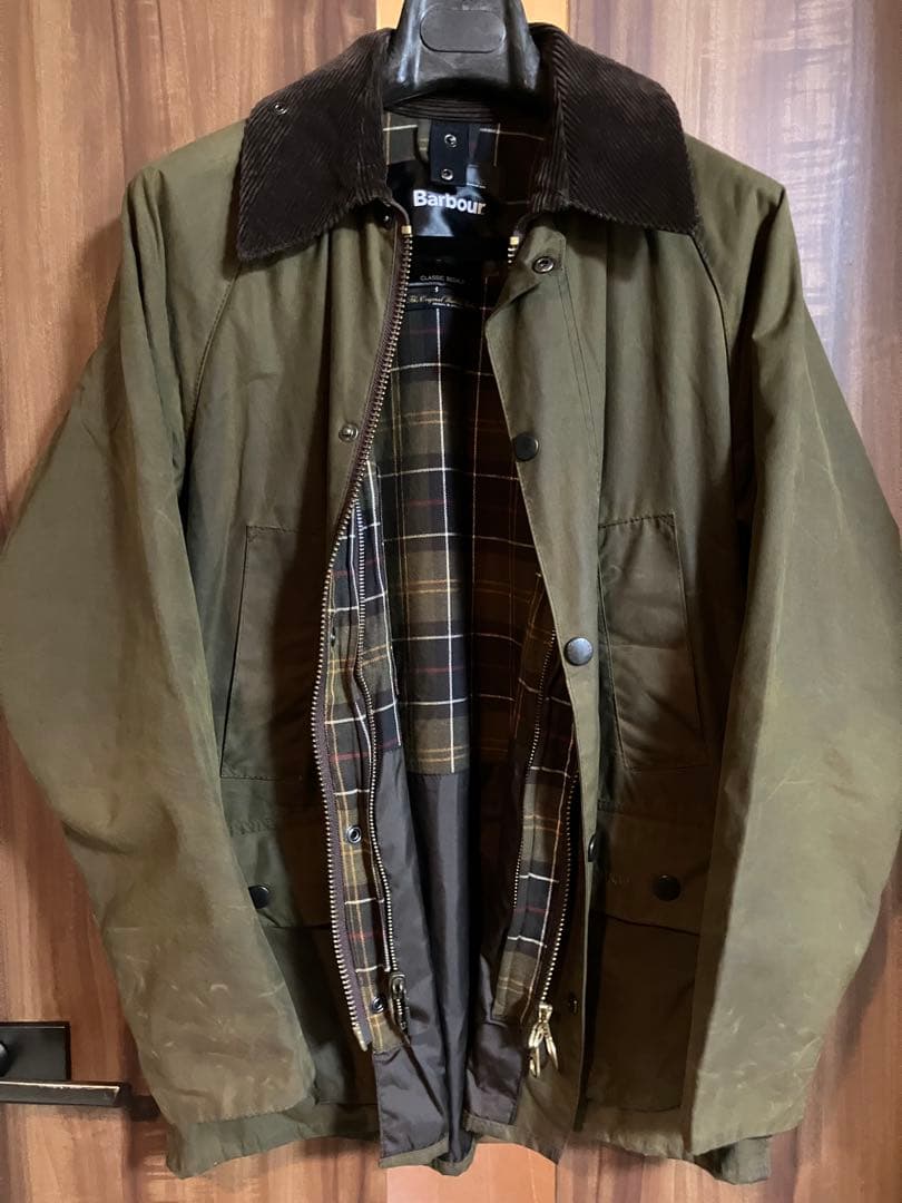 【冬も春も！バブアー】オイルドビデイル・クラシックフィット36・3ワラント