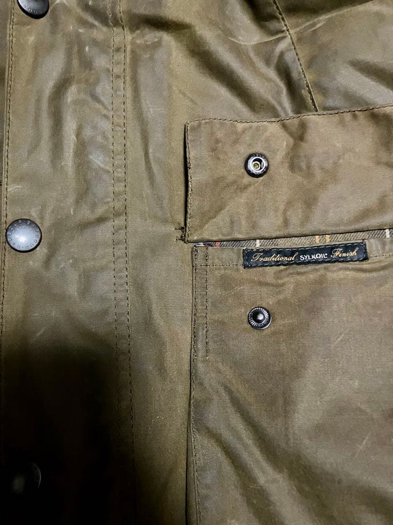 【冬も春も！バブアー】オイルドビデイル・クラシックフィット36・3ワラント