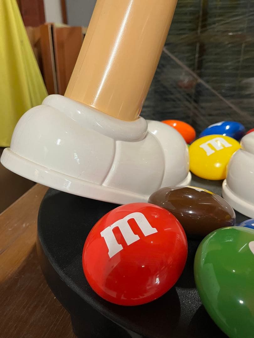 レア エムアンドエムズ ストアディスプレイ フィギュア ブルー MMs