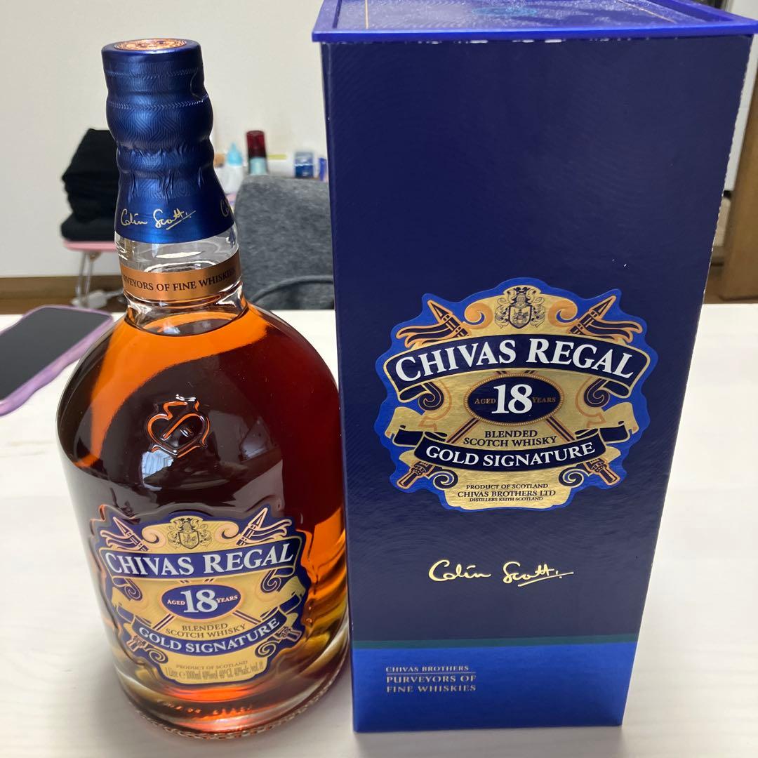 希少】シーバスリカール 18 YO Old Gold Signature 1L